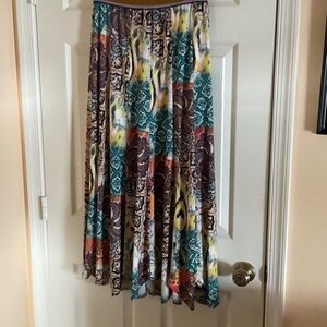 Colorful Bohemian Maxi Skirt